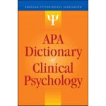 APA Dictionary of Clinical Psychology