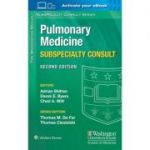 The Washington Manual Pulmonary Medicine Subspecialty Consult