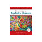 Handbook of Psychiatric Measures Book plus CDROM