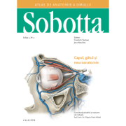 Sobotta Atlas de anatomie a omului, Capul, gatul si neuroanatomie, vol. 3 plus eBook & online Sobotta. com